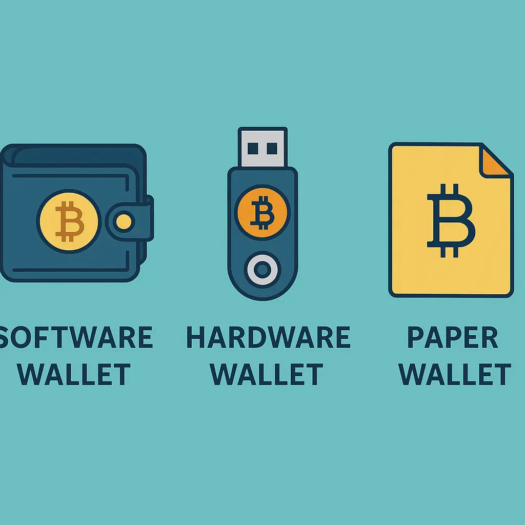 أنواع المحافظ الرقمية