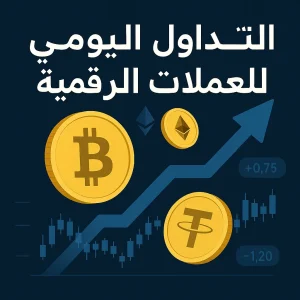 التداول اليومي للعملات الرقمية