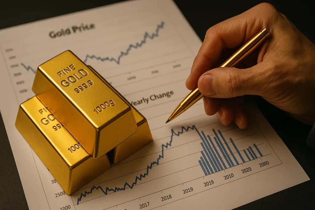 توقعات أسعار الذهب المستقبلية