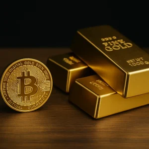 الذهب الرقمي مقابل الذهب المادي
