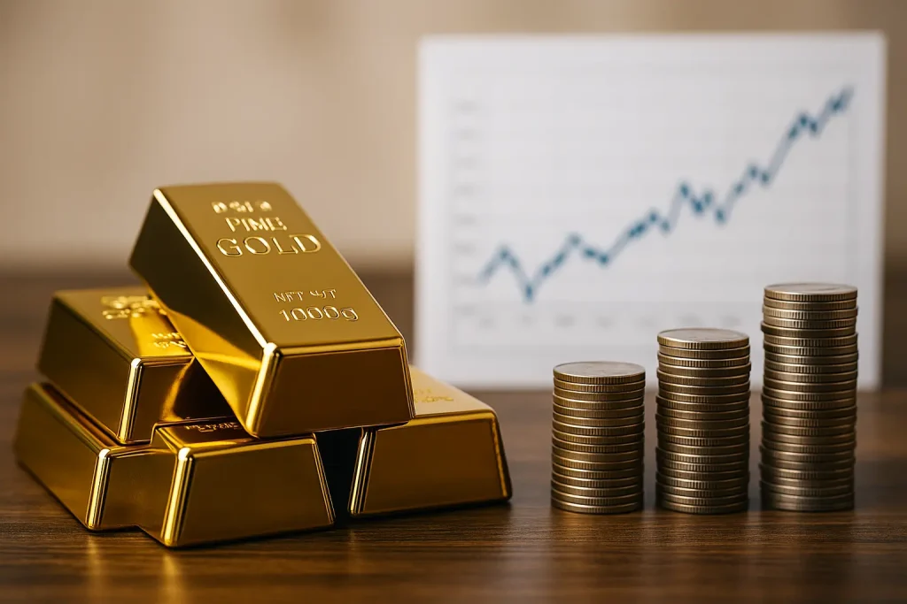 الذهب أم الأسهم: أيهما أفضل للاستثمار في 2025؟