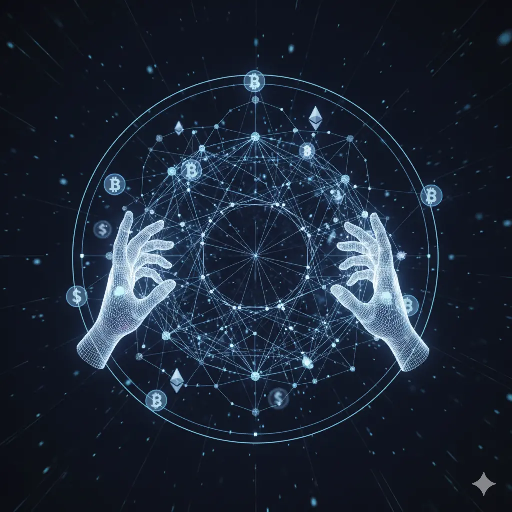 أيدي تحاكي عالم العملات الرقمية